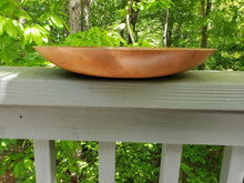 Load image into Gallery viewer, Handcrafted Cherry Wood Bowl with Intricate Carved Rim