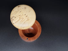 Load image into Gallery viewer, Lacewood and Spalted Tamarind Salt Box
