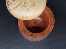 Load image into Gallery viewer, Lacewood and Spalted Tamarind Salt Box
