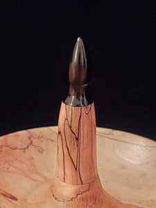 Spalted Maple and Ebony Ring and Jewelry Holder
