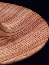 Load image into Gallery viewer, Zebrawood and Walnut Burl Ring and Jewelry Holder