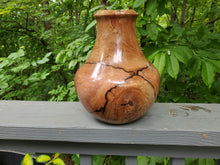 Load image into Gallery viewer, Figured Elm Burl Vessel/Urn Bowl
