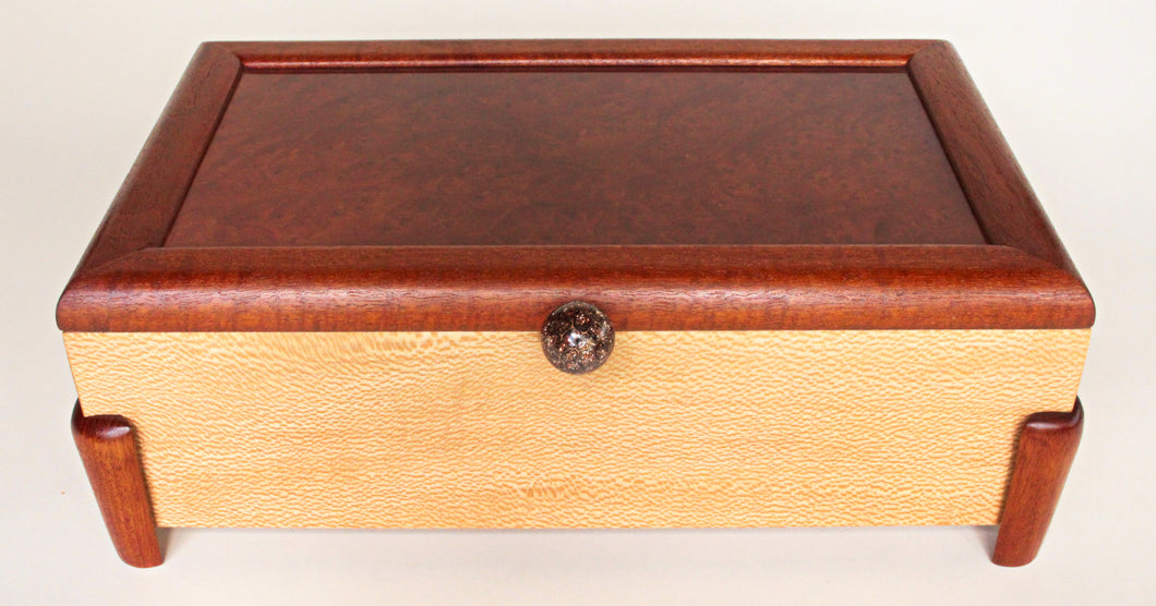 Sycamore Box with Roble Veneer Panel