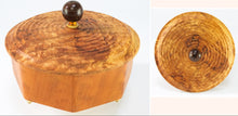 Load image into Gallery viewer, Octagonal Box made from Figured Cherry
